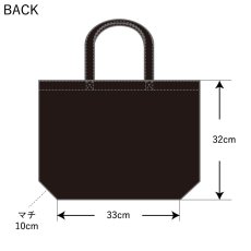 画像2: ラインストーンロゴ　トートバッグ (2)