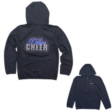 画像1: ラインストーンロゴ  パーカー (1)