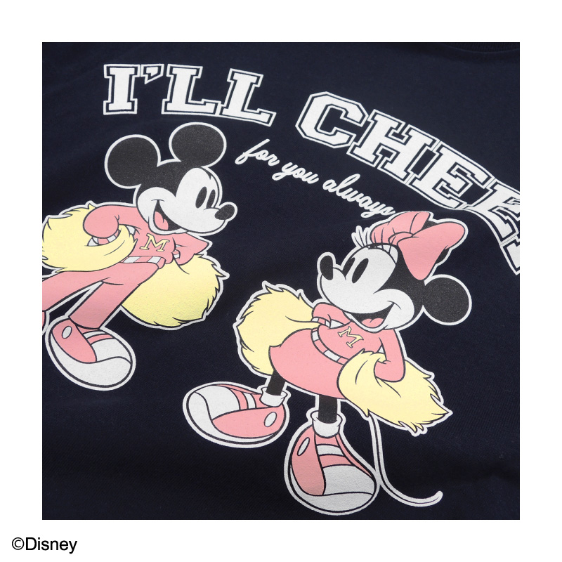 チアミッキー／ミニー Disney】ミッキー＆ミニー / Tシャツ チアリーダー - POMCHE